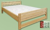 manelsk postel CLASSIC 71 z masivu borovice