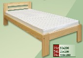 devn postel CLASSIC 74 z masivu borovice