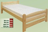 devn postel CLASSIC 84 z masivu borovice
