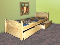 devn postel  LORD jednolko z masivu borovice