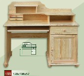 dřevěný psací stůl CLASSIC 188 z masivu borovice