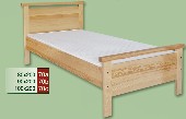 dřevěná postel CLASSIC 70 z masivu borovice