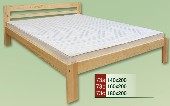 manželská postel CLASSIC 73 z masivu borovice
