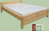 manželská postel CLASSIC 79 z masivu borovice