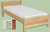 dřevěná postel CLASSIC 80 z masivu borovice